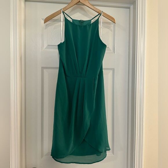 Lulu’s Best Wishes Teal Green Dress size medium - Picture 5 of 9